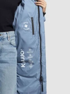 Khujo Wintermantels Wintermantel Julina Dames Lichtblauw -Khujo Verkoopwinkel 59666665ca122eaee4887df531decd46