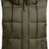 Khujo Bodywarmers Bodywarmer Eden Dames Kaki