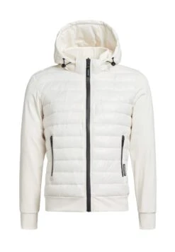 Khujo Bolt Shiny - Jas - Cremeweiß -Khujo Verkoopwinkel 5c04563e0d3c41398686d964ad909636