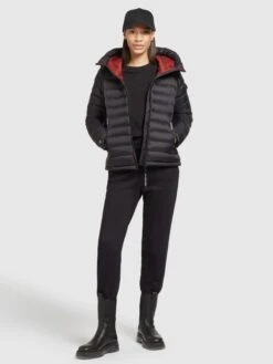 Khujo Winterjassen Winterjas Lovina Dames Zwart -Khujo Verkoopwinkel 5fd2a2e0f8a427a04ea51daaff49cebc