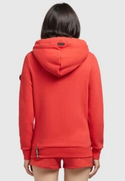 Khujo Rhabea - Hoodie - Rot -Khujo Verkoopwinkel 6053a6de359843338a2f338ef42539c2