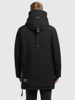 Khujo Wintermantels Winterjas Carl Heren Zwart -Khujo Verkoopwinkel 605d103d35cedbec7de762be282c111c