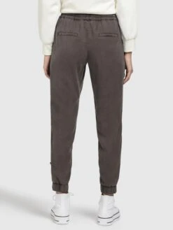 Khujo Pantalons Tapered Broek SANDI Dames Antraciet -Khujo Verkoopwinkel 62224f0c9d4ef8224a0b72a3274ab9bf