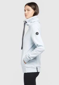 Khujo Tosta - Sweater Met Rits - Hellblau -Khujo Verkoopwinkel 62c41228591e4c62972d600cff5a3eb0