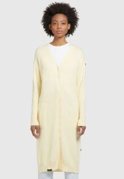 Khujo Elina - Halflange Jas - Hellgelb