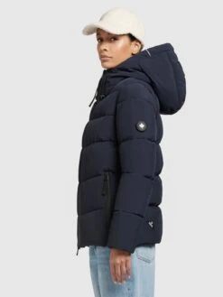 Khujo Winterjassen Winterjas Fames Dames Navy -Khujo Verkoopwinkel 63cd829b9007d44b413e2956d9fc4fe5