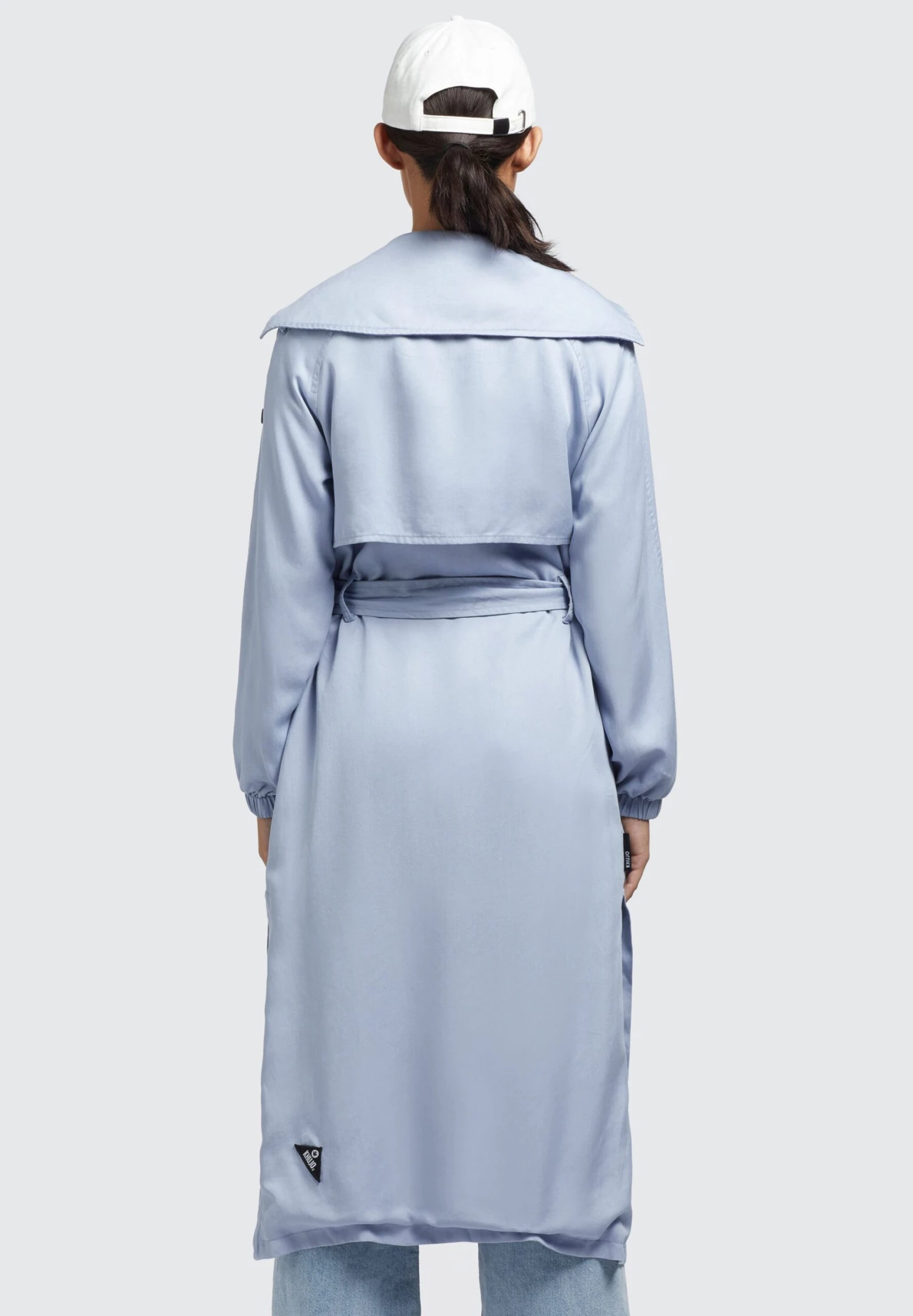 Khujo Garda - Trenchcoat - Blau 5 Khujo Garda - Trenchcoat - Blau - Afbeelding 3