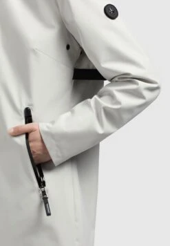 Khujo Izaf - Regenjas - Hellgrau -Khujo Verkoopwinkel 6604a9e76e8b4c0fac86420204a034d2