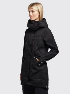 Khujo Parkas Tussenparka Aira 3 Dames Zwart -Khujo Verkoopwinkel 668037aac8ac356d4b8c634bc1bbb110