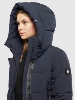 Khujo Tussenmantels Tussenmantel Namita Dames Navy -Khujo Verkoopwinkel 67c5e86b0825f07f15b5ff3afe2681d4