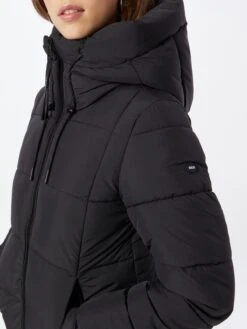 Khujo Wintermantels Wintermantel Deria Dames Zwart -Khujo Verkoopwinkel 683e1e9c52df89640838841db5b8e323