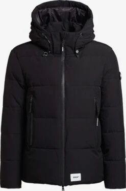 Khujo Winterjassen Winterjas Turrel Heren Zwart