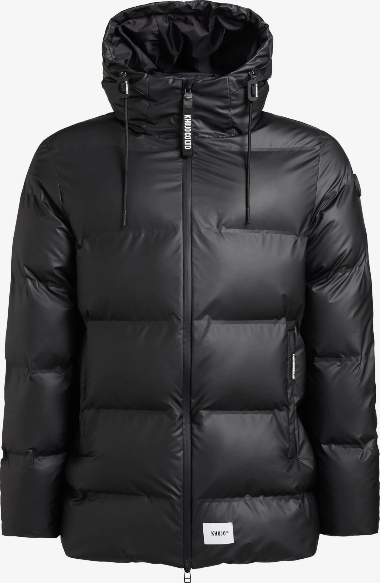 Khujo Tussenjassen Tussenjas Nabor Heren Zwart 3 Khujo Tussenjassen Tussenjas Nabor Heren Zwart