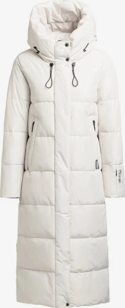 Khujo Tussenmantels Tussenmantel Soulani Dames Offwhite