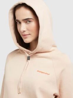 Khujo Hoodies Sweatshirt Odette Dames Oranje / Abrikoos -Khujo Verkoopwinkel 6baec0b94fc422ddab8efb75f5f0b491