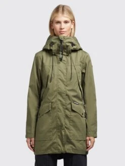 Khujo Parkas Tussenparka Aira Dames Olijfgroen -Khujo Verkoopwinkel 6cb052afeb5c40067e1f4d488ac72196