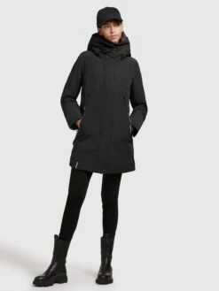 Khujo Winterjassen Winterjas Viona 3 Dames Zwart -Khujo Verkoopwinkel 6cbb67ca8fe2a8c7143f138461d1f61a