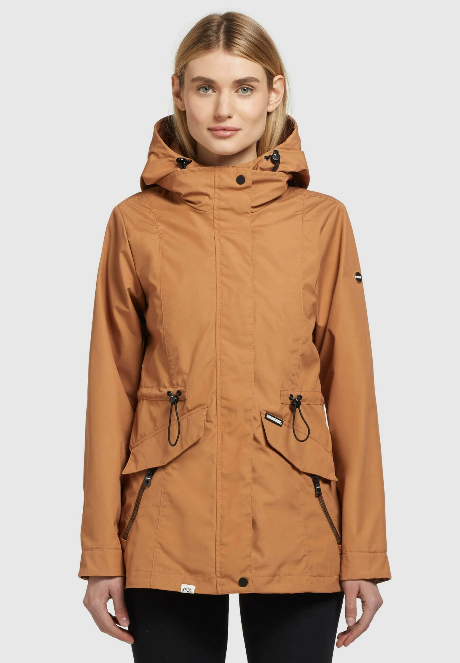 Khujo Felina - Regenjas - Toffee 3 Khujo Felina - Regenjas - Toffee