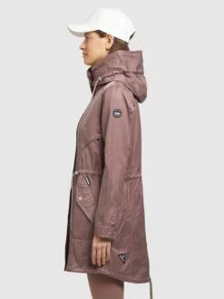 Khujo Parkas Tussenparka ONDA2 Dames Bruin -Khujo Verkoopwinkel 6e2570ac841c6ec427477a06402e9429