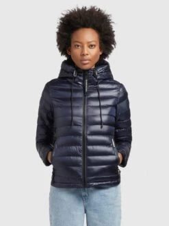 Khujo Tussenjassen Tussenjas Lovina Dames Donkerblauw -Khujo Verkoopwinkel 6f4904398fdc27001c9df429ff9206f5