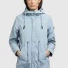Khujo Caima - Parka - Hellblau -Khujo Verkoopwinkel 7011597f6173460ab1b8fd7a0b23f838