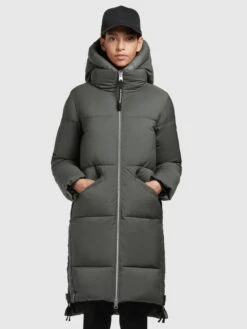 Khujo Wintermantels Wintermantel Aniva Dames Olijfgroen -Khujo Verkoopwinkel 704fceb83800ce5faf25204222824678