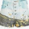 Khujo Denim Shorts Loosefit Jeans Anouk Dames Gemengde Kleuren -Khujo Verkoopwinkel 729d19737480592213f8cf927c062c90