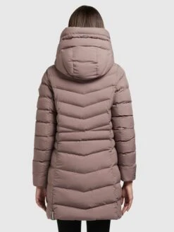 Khujo Korte Mantels Wintermantel Tuhani Dames Donkerlila -Khujo Verkoopwinkel 72bc646c826fdedd96a70f64e3660732