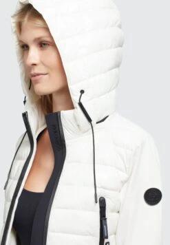 Khujo Dalis Shiny - Jas - Cremeweiß -Khujo Verkoopwinkel 73b2e462d0044942b12e4f2ea97ed8a2