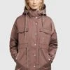 Khujo Prayata - Parka - Mauve -Khujo Verkoopwinkel 74a814e886ff4acc8ee97d2b2a7adf7c