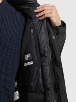 Khujo Winterjassen Winterjas Bizkit Heren Zwart -Khujo Verkoopwinkel 7717a50aecf0ee3cb467836b5bef6aed