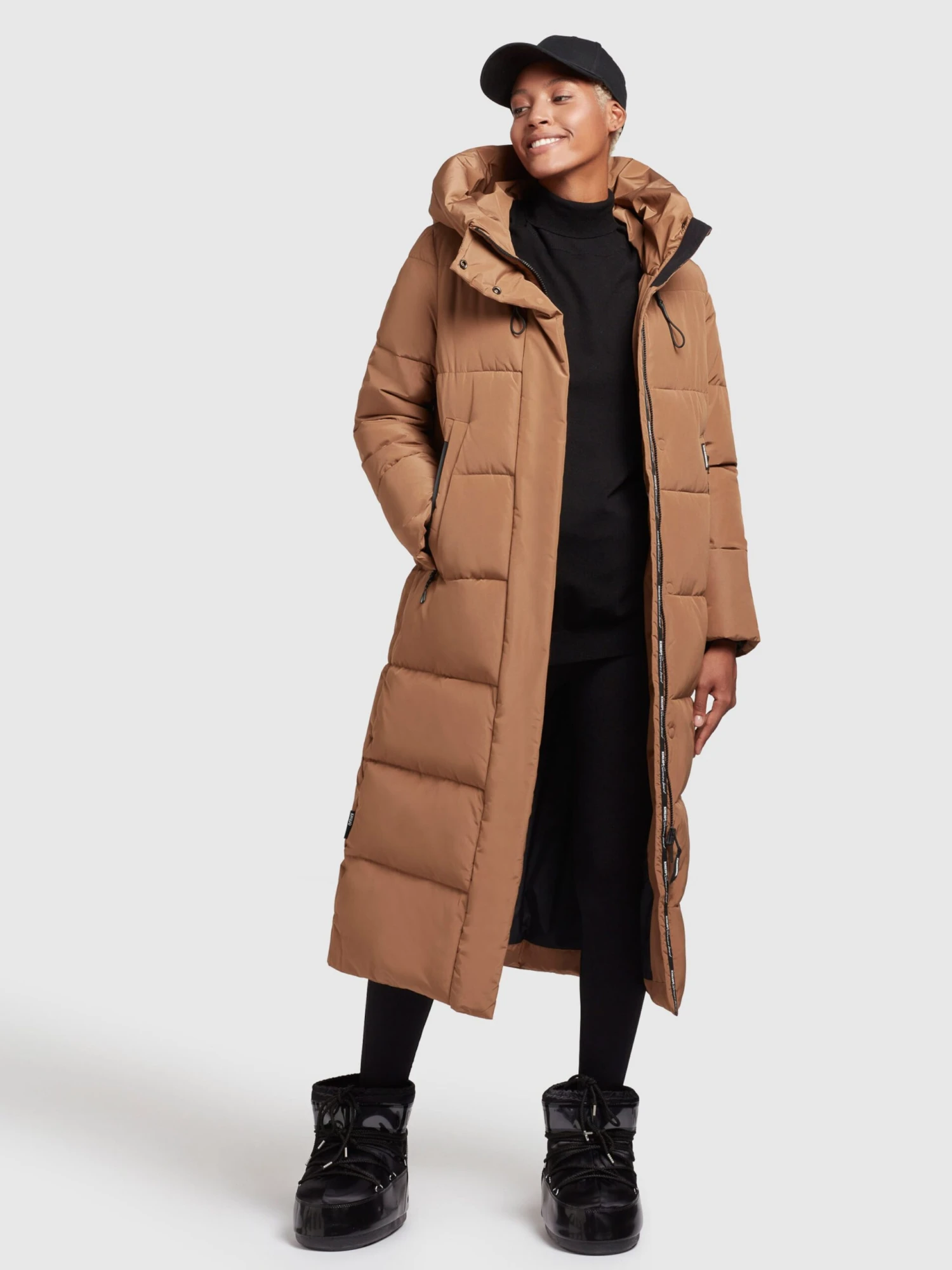 Khujo Wintermantels Wintermantel Soulani Dames Oker 8 Khujo Wintermantels Wintermantel Soulani Dames Oker - Afbeelding 6