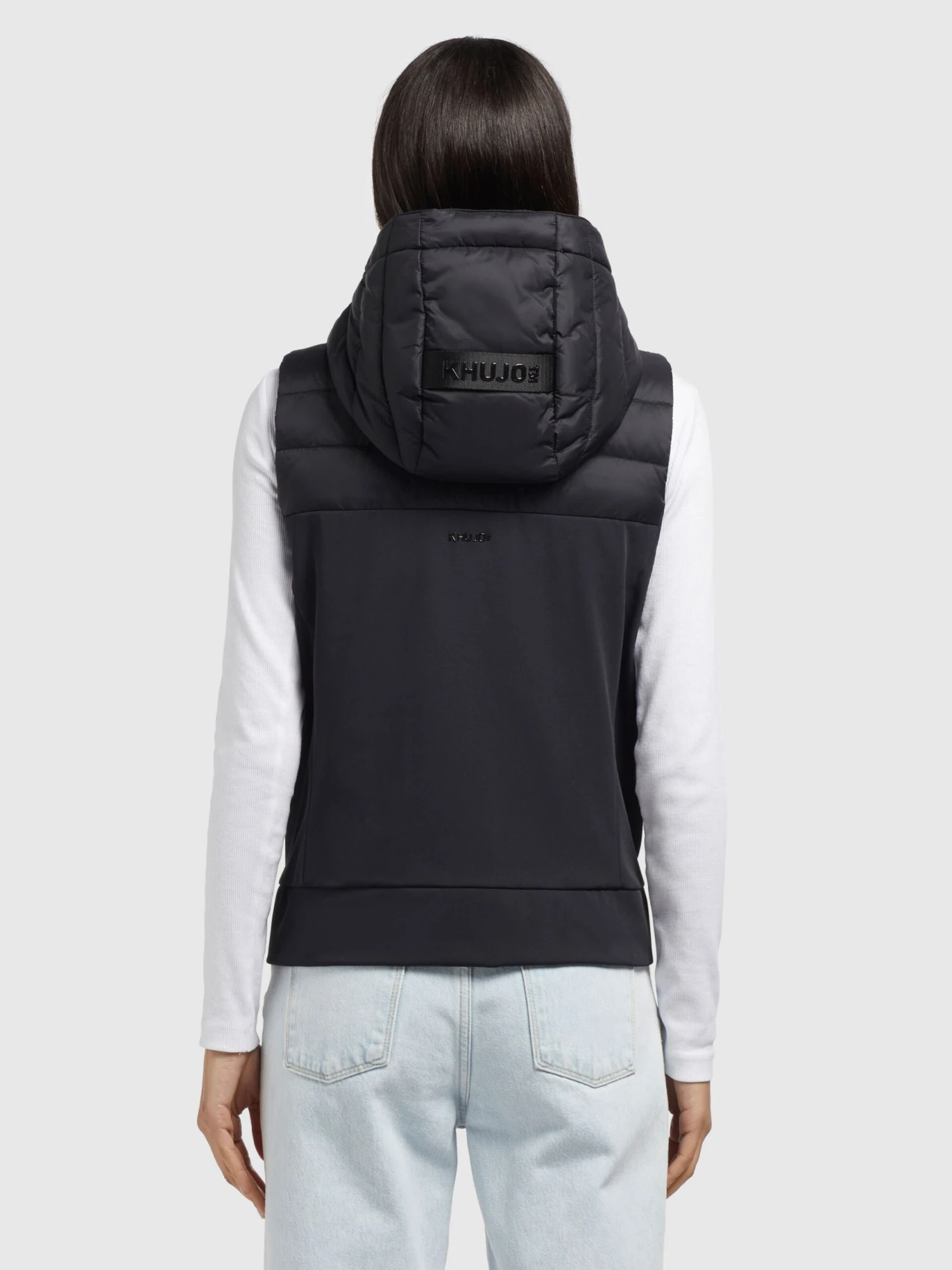 Khujo Bodywarmers Bodywarmer Fabia Matt Dames Zwart 6 Khujo Bodywarmers Bodywarmer Fabia Matt Dames Zwart - Afbeelding 4