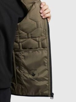 Khujo Bodywarmers Bodywarmer Liel Heren Olijfgroen -Khujo Verkoopwinkel 7a6473afbe5c4b1d6eca5d7eb862a1fe
