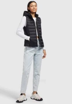 Khujo Fabia Matt - Bodywarmer - Schwarz -Khujo Verkoopwinkel 7aeaad12836a42d7b887c2763409b16d