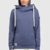 Khujo Rhabea - Hoodie - Dunkelblau -Khujo Verkoopwinkel 7b06425f3cfa426198d1ce1cd904d2a5