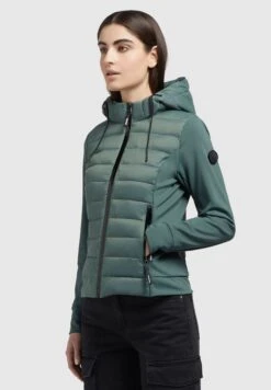 Khujo Ghita Matt - Jas - Kupfergrün -Khujo Verkoopwinkel 7bdac9028c3b4e85a1c09adebb5287aa