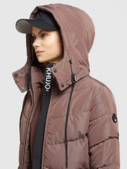 Khujo Wintermantels Wintermantel Huba Dames Lila -Khujo Verkoopwinkel 7e2c7d67445b10d9430904461fa7bc71