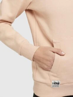 Khujo Hoodies Sweatshirt Rhabea Dames Abrikoos -Khujo Verkoopwinkel 7ffd4f7e7796437d50038c0b839efc6b