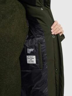 Khujo Korte Mantels Wintermantel Wente Dames Kaki -Khujo Verkoopwinkel 819290cac883ce2d76f649dc542490c1