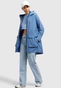 Khujo Mantel Ging - Halflange Jas - Blau 17 Khujo Mantel Ging - Halflange Jas - Blau -Khujo Verkoopwinkel 821fba3294d842b49de921c484e92ff7