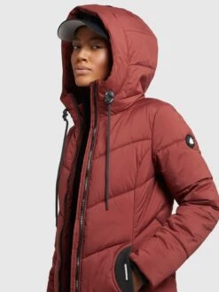 Khujo Tussenmantels Tussenmantel Aribay Dames Roestrood -Khujo Verkoopwinkel 834eeea42530509a149d302c10099e22