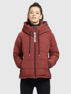 Khujo Winterjassen Winterjas Joilee Dames Pastelrood -Khujo Verkoopwinkel 84d5d5499a35789e152ca122dd9dfbae