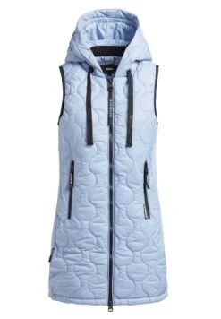 Khujo Malin - Bodywarmer - Blau -Khujo Verkoopwinkel 86f780fc3fad45ab82ac9932de075b82