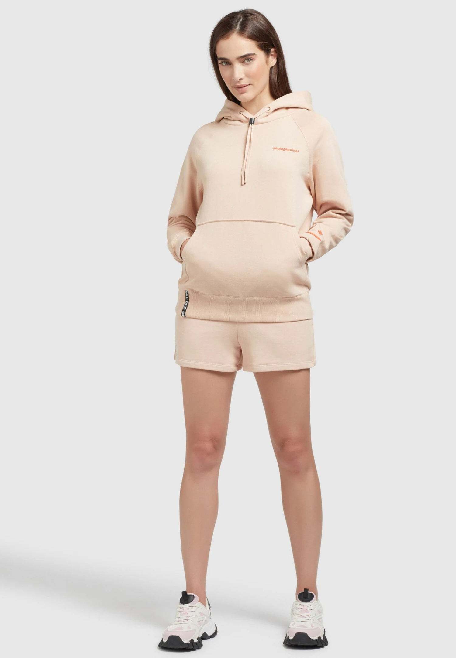 Khujo Odette - Hoodie - Aprikot 4 Khujo Odette - Hoodie - Aprikot - Afbeelding 2