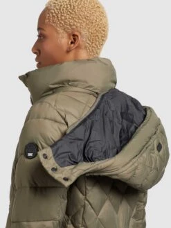 Khujo Tussenmantels Tussenmantel Aneth Dames Kaki -Khujo Verkoopwinkel 87d98d5d907aa0d6fd206270f61f9b4a