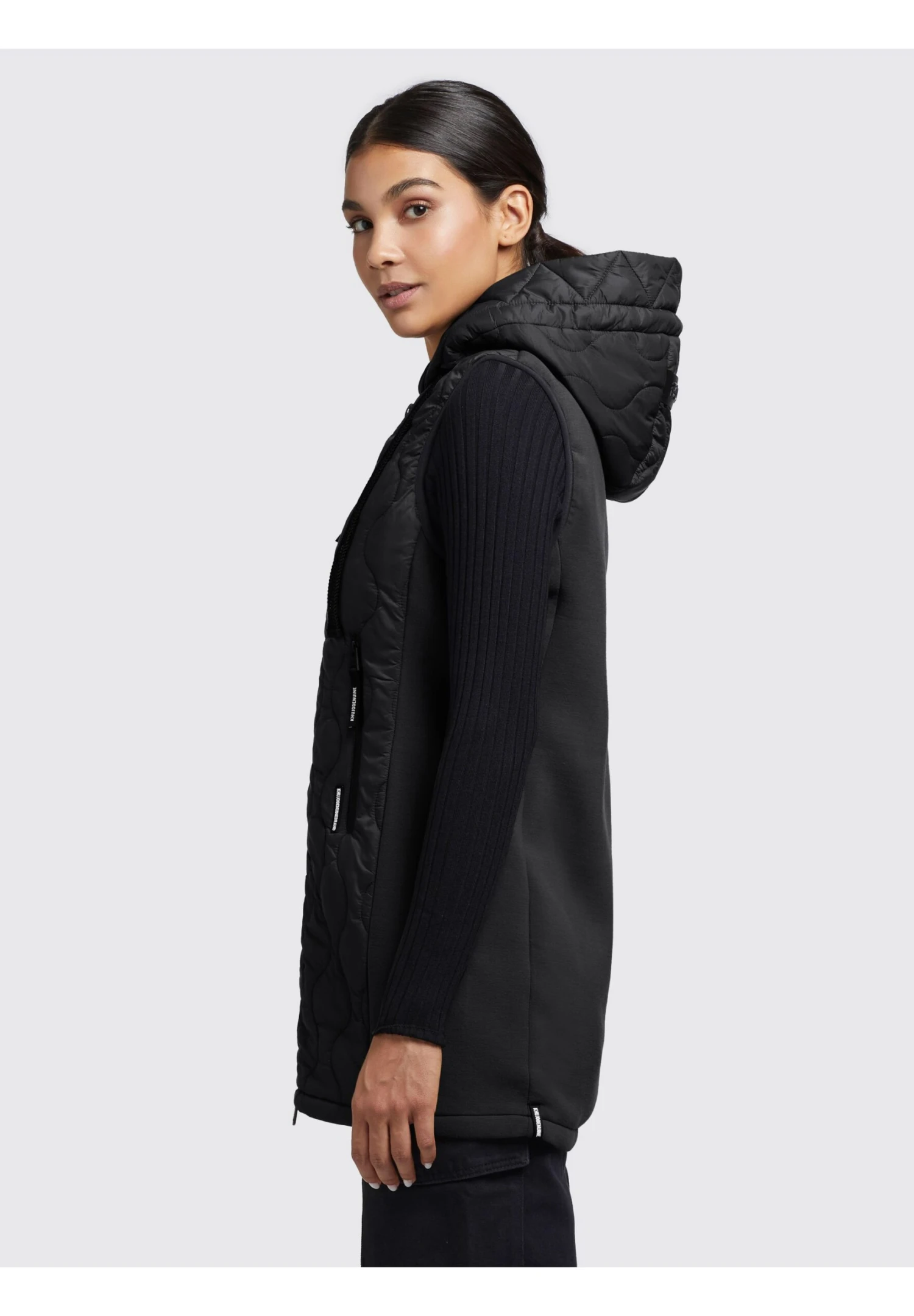 Khujo Malin - Bodywarmer - Schwarz 6 Khujo Malin - Bodywarmer - Schwarz - Afbeelding 4