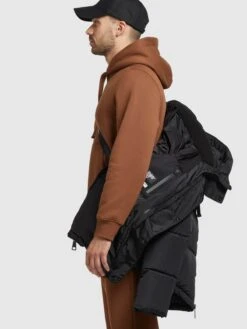 Khujo Winterjassen Winterjas Jedi Heren Zwart -Khujo Verkoopwinkel 8a95b39ee26ca68bea4bbfa7972c86ce