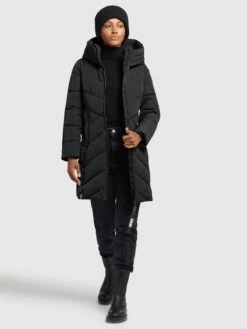 Khujo Wintermantels Wintermantel Formin Dames Zwart -Khujo Verkoopwinkel 8bd0a2f80b076537c56c40b4aa7a31e0