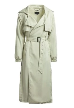 Khujo Garda - Trenchcoat - Blassgrün -Khujo Verkoopwinkel 8ce965fd8c6a44f7b5cee1d5bc50e873
